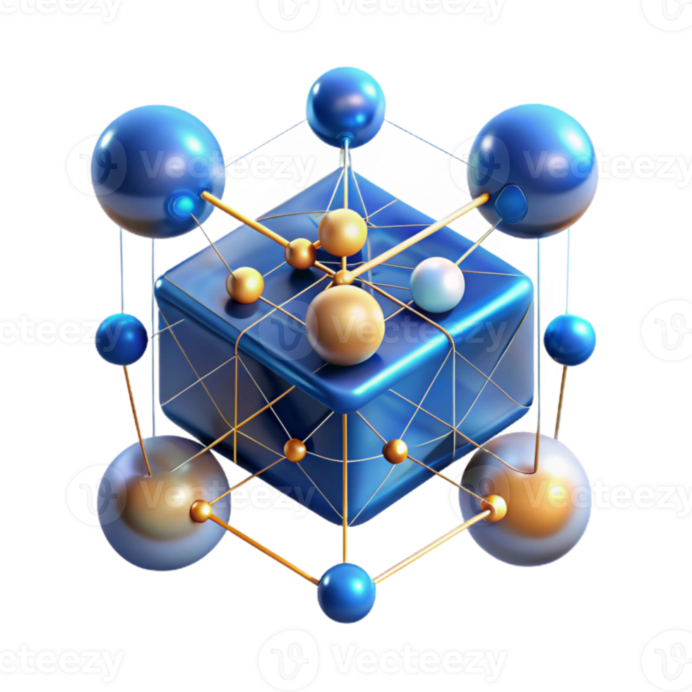 impressive modern An abstract representation of data flow, using lines, nodes, and glowing particles, with a futuristic, technological style detailed png