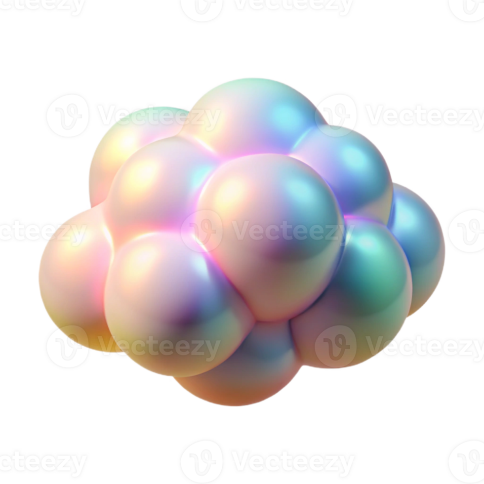 wonderful creative A cloud of shimmering, crystalline particles, reflecting a spectrum of pastel colors in a soft, diffused light, digital art style 4K png