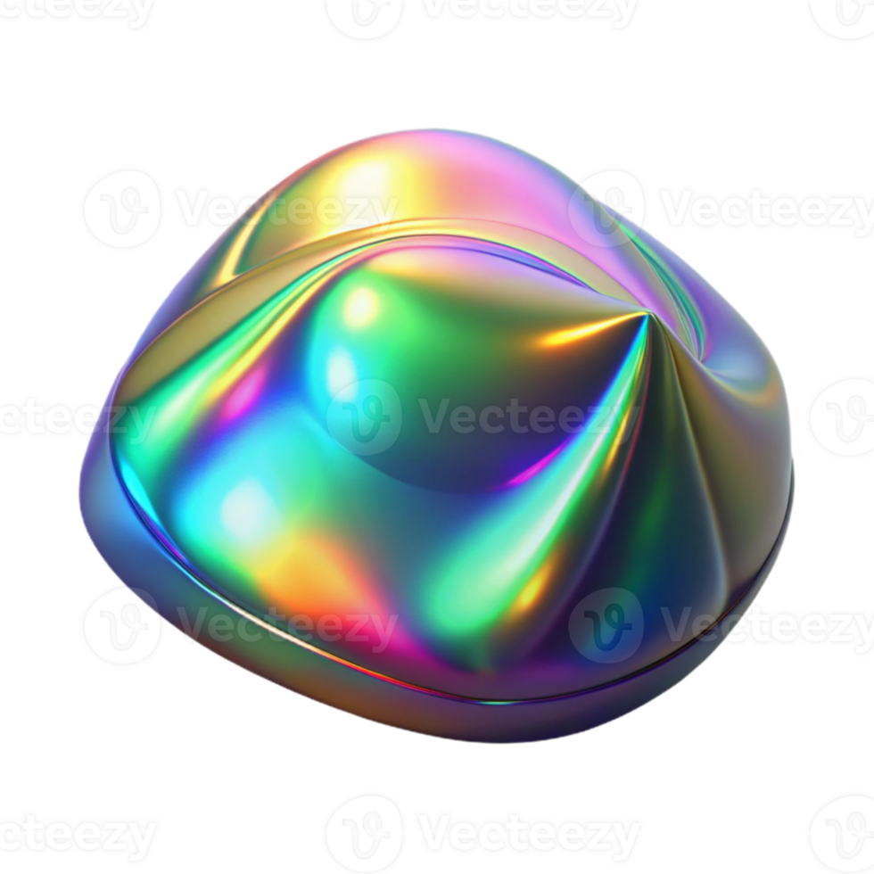 wonderful modern A field of shimmering, holographic textures, reflecting a rainbow of colors under a shifting, iridescent light, synthwave style exclusive png