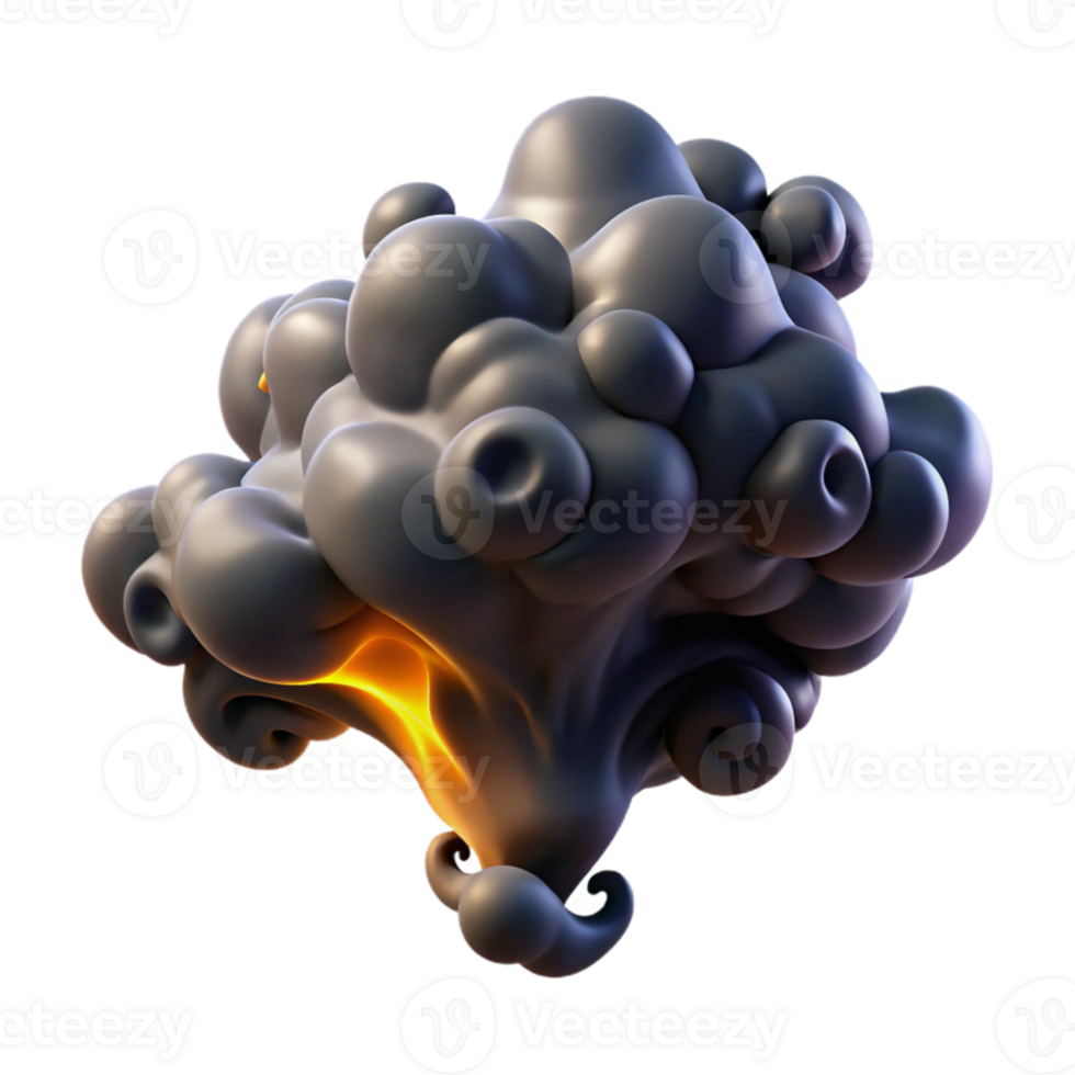 magnificent minimalist A dynamic composition of swirling smoke plumes, illuminated by a dramatic, chiaroscuro lighting, in a dark, gothic style authentic png