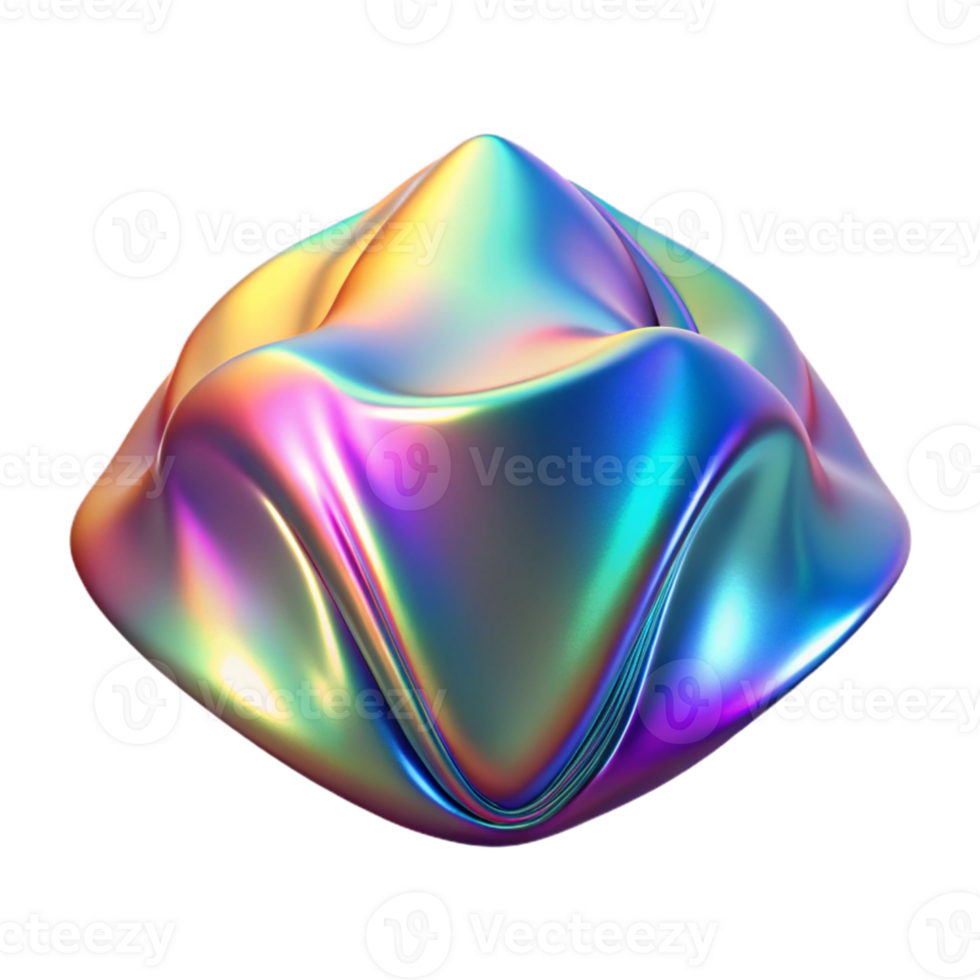 serene classic A field of shimmering, holographic textures, reflecting a rainbow of colors under a shifting, iridescent light, vaporwave style high resolution png