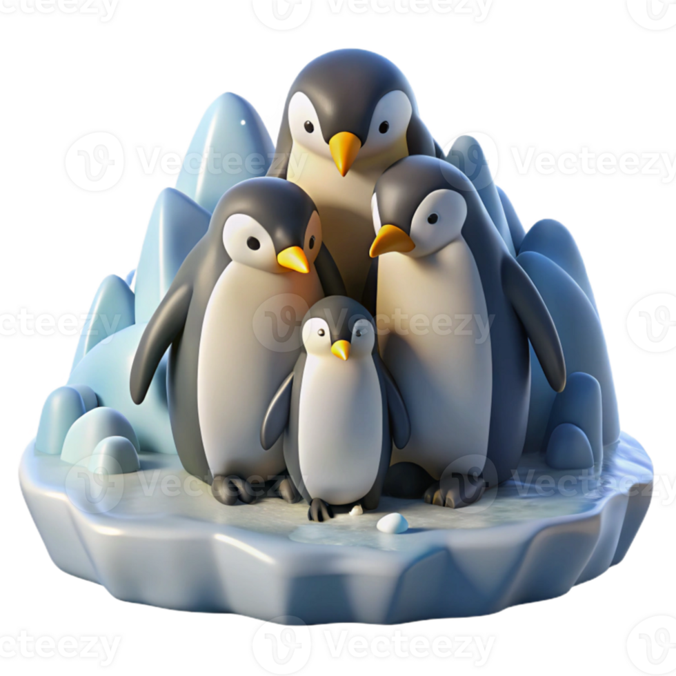 impressive traditional A group of emperor penguins huddled together on the Antarctic ice, blizzard conditions, documentary photography style detailed png