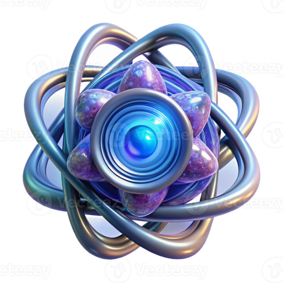 magnificent abstract A quantum computer core, glowing with ethereal energy, intricate geometric patterns swirling within, abstract and otherworldly style original png