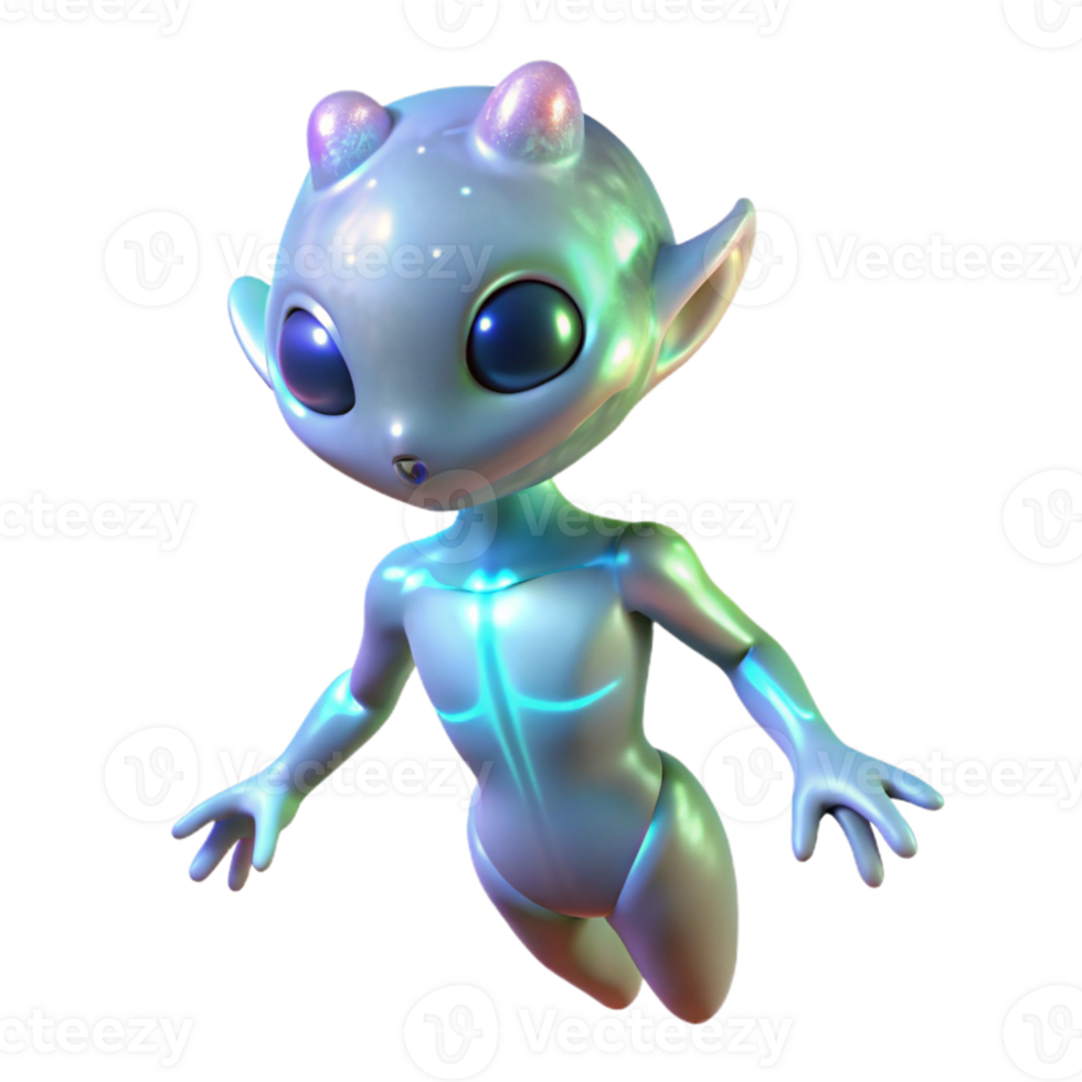 extraordinary modern A crystalline alien creature floating in space, emitting a soft glow, ethereal and dreamlike lighting, abstract art style exclusive png