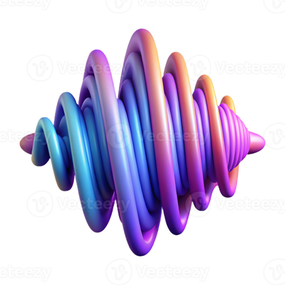 impressive rustic An abstract representation of sound waves, visualized as vibrant, pulsating lines, with a dynamic, energetic style premium png