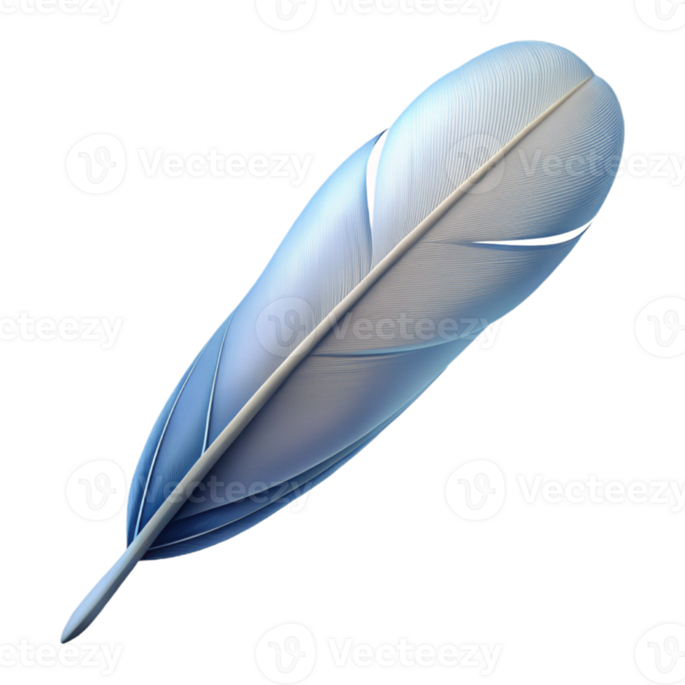 impressive contemporary A single feather floating in the air, delicate and light, minimalist high resolution png