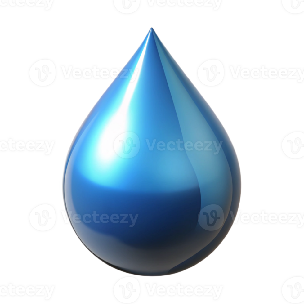 extraordinary classic A single raindrop falling, reflecting the surrounding environment, studio lighting, high-speed photography style professional png