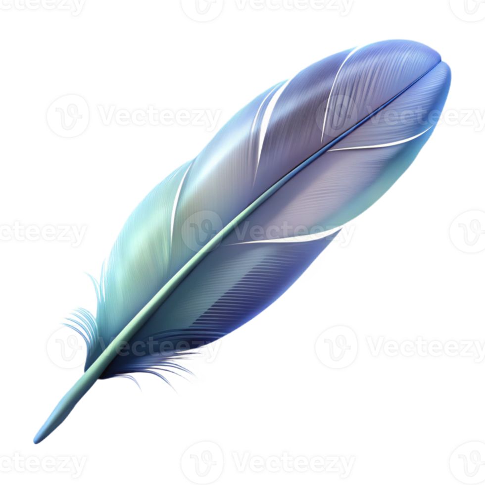magnificent rustic A single feather, floating in the air, soft, diffused light, ethereal style high quality png