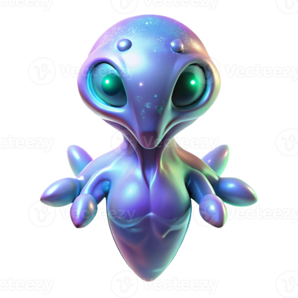 elegant vintage A crystalline alien creature floating in space, emitting a soft glow, ethereal and dreamlike lighting, abstract art style high resolution png
