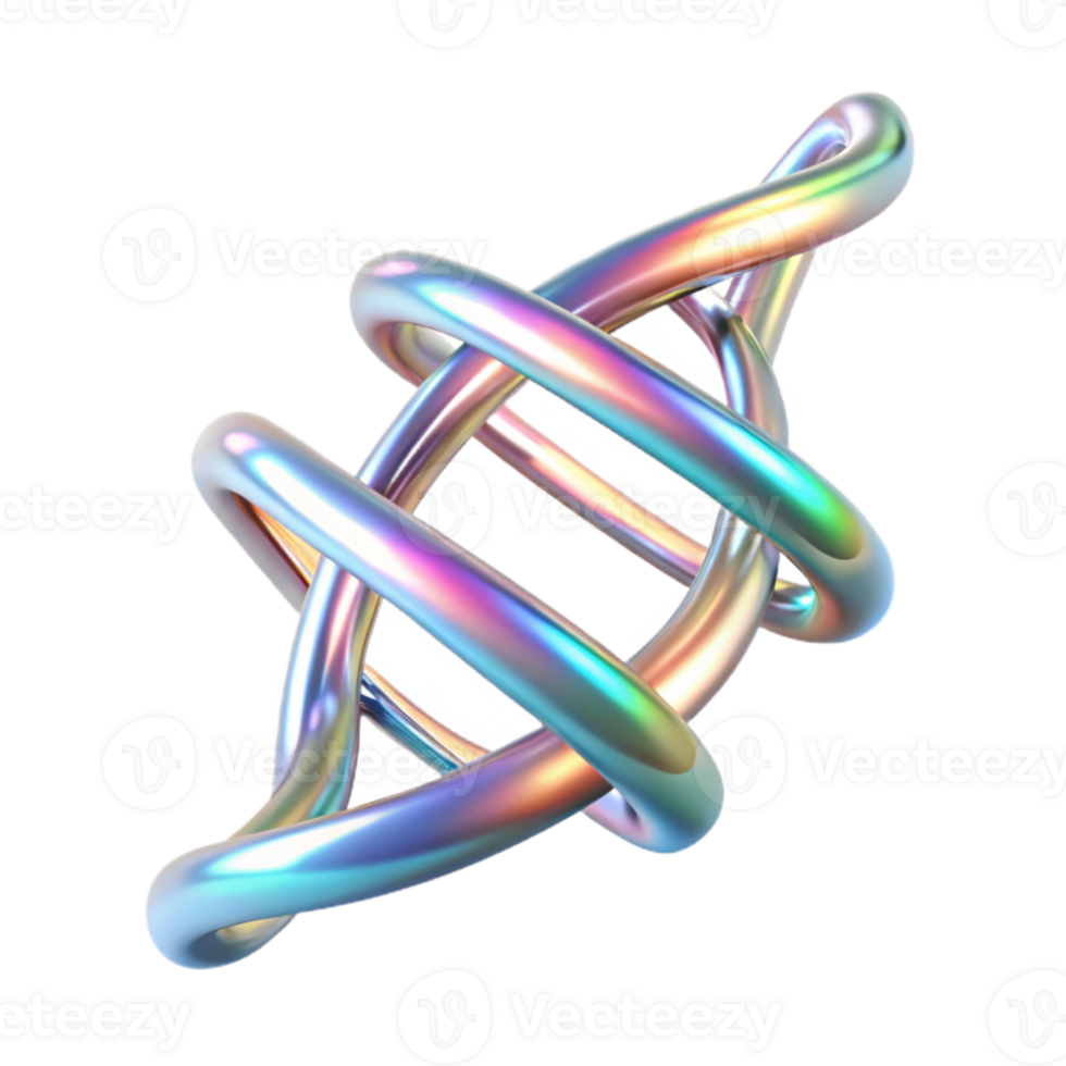 impressive classic A holographic projection of a complex DNA double helix rotating slowly, shimmering with iridescent colors, lit by a cool, ethereal white light. Futuristic, minimalist style genuine png