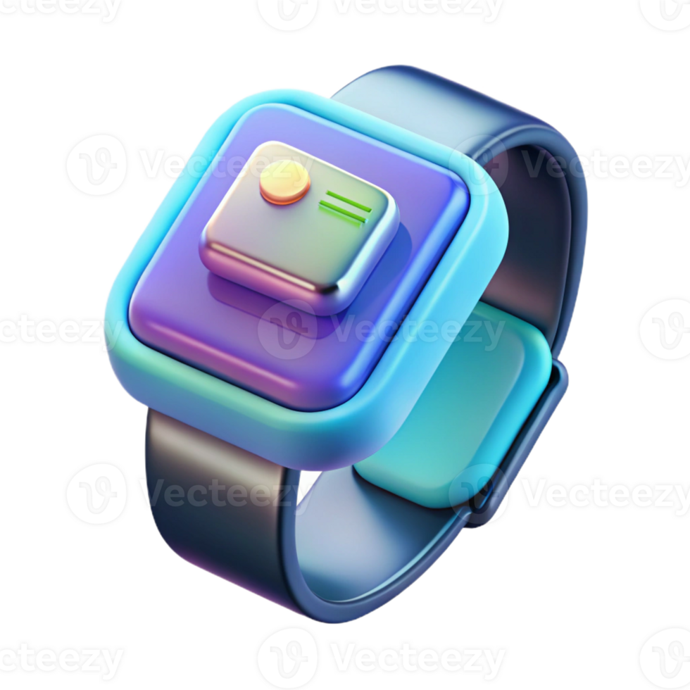 beautiful classic A smart watch displaying holographic notifications, futuristic user interface, sleek design high quality png