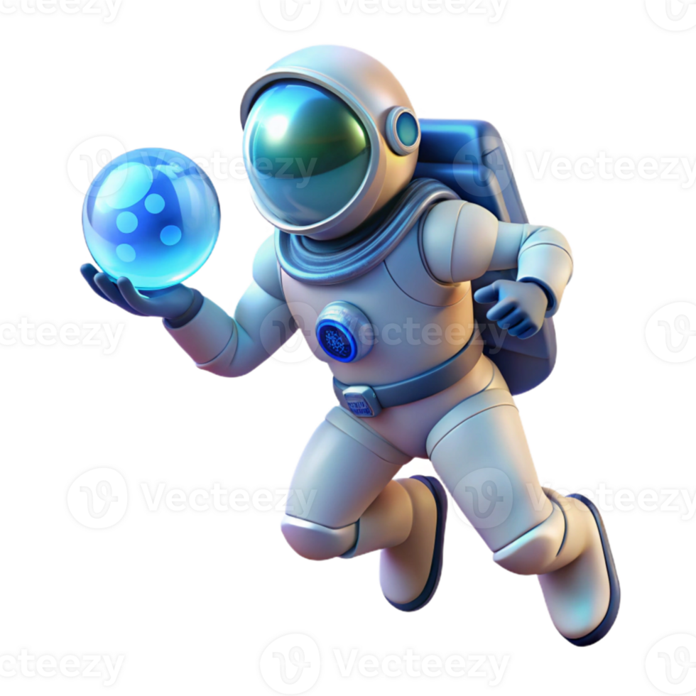 wonderful classic A lone astronaut, adrift in the void, clutching a bioluminescent orb, rim lighting, ethereal, art nouveau style original png
