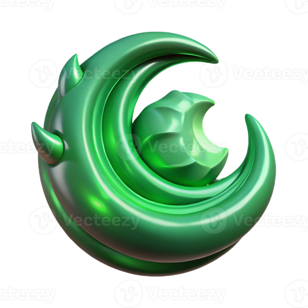 serene classic A swirling vortex of emerald green magic, tendrils reaching out like grasping claws, illuminated by a single beam of ethereal moonlight, Art Nouveau style high quality png