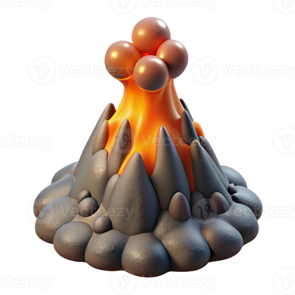 beautiful minimalist A deep-sea hydrothermal vent, spewing hot water and minerals, dramatic, scientific style premium png