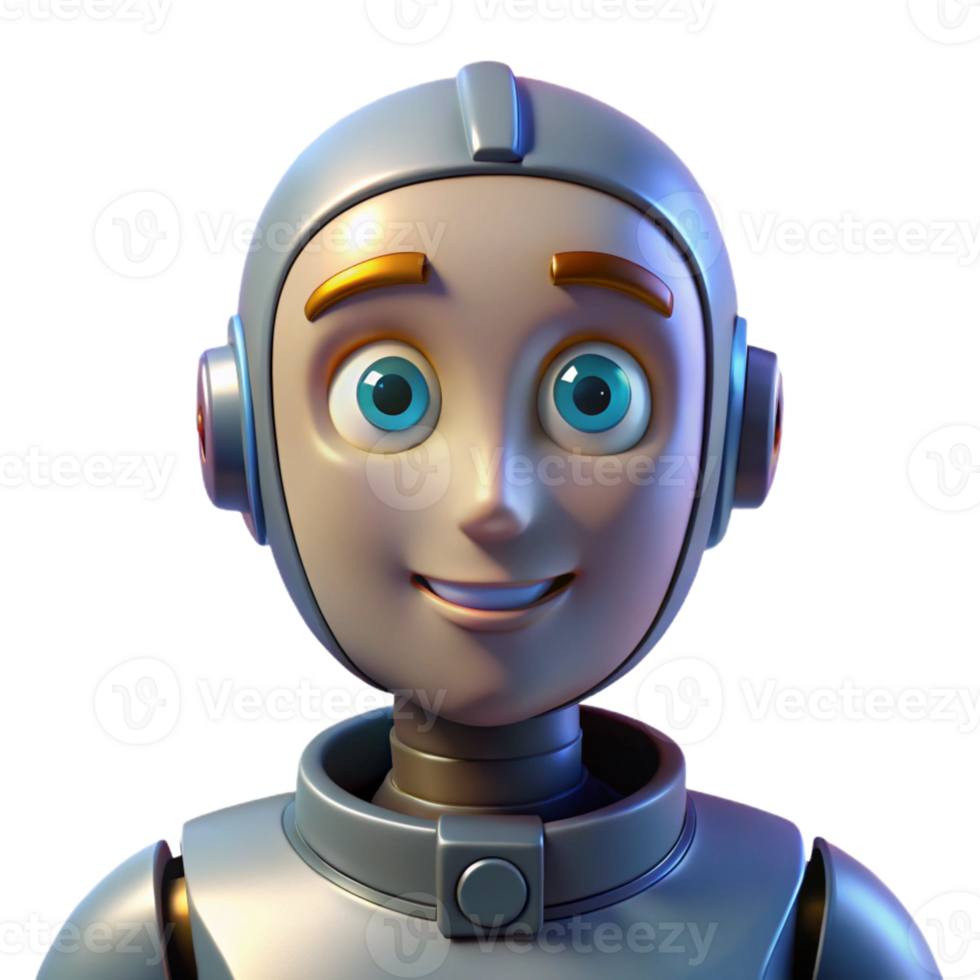 magnificent modern A robotic face displaying a range of human emotions, lit by dramatic lighting, in a close-up, portrait style genuine png