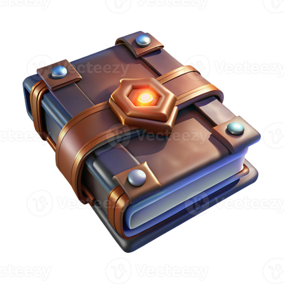 extraordinary classic A levitating ancient grimoire, bound in dark leather and clasped with silver, glowing with arcane runes, dramatic chiaroscuro lighting, Renaissance painting style professional png
