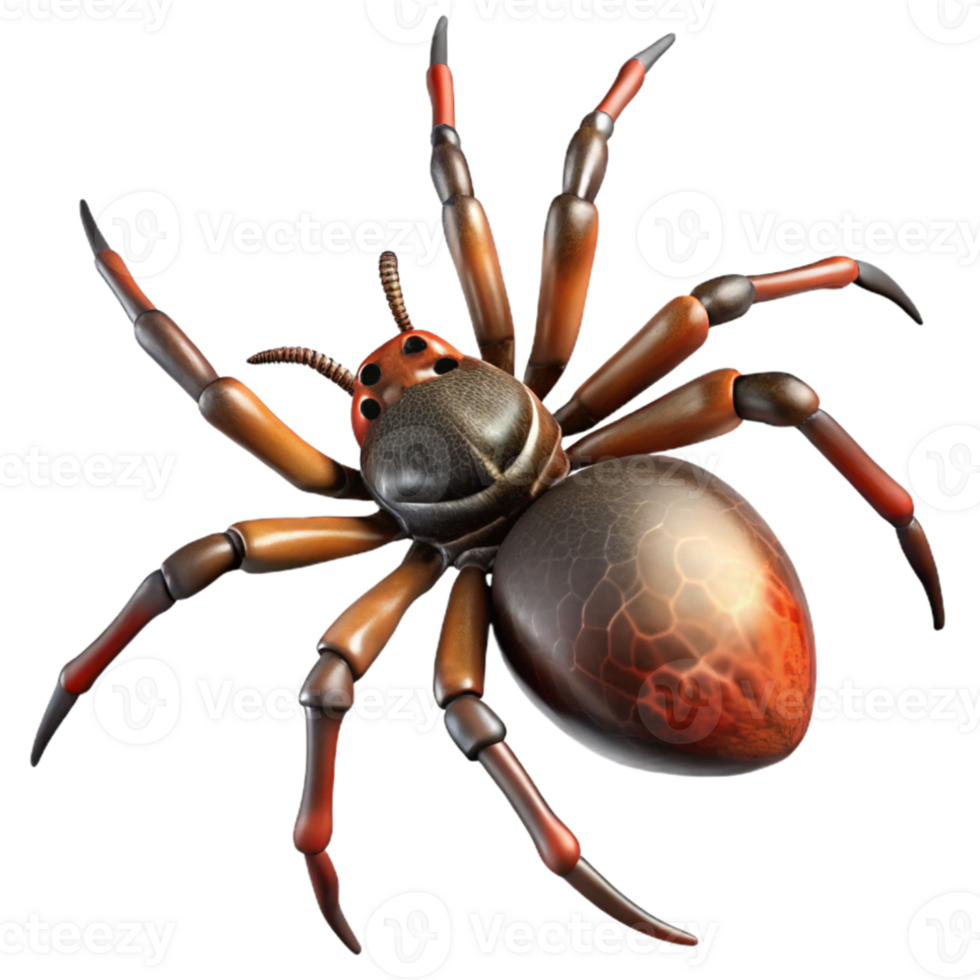 serene modern A close-up of a spider spinning a web, intricate details, delicate, macro photography exclusive png