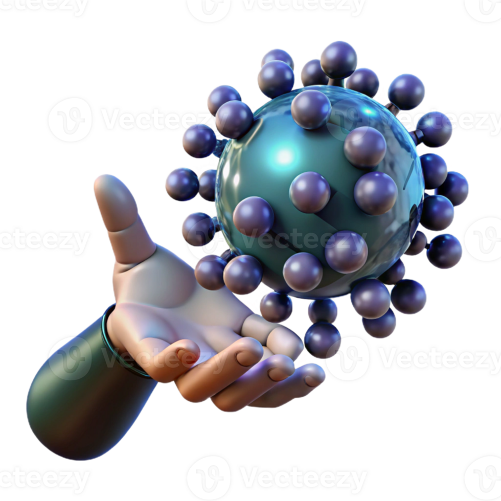 wonderful minimalist A swarm of nanobots forming a human hand reaching towards a glowing orb of data, dark, moody lighting, digital art style high resolution png