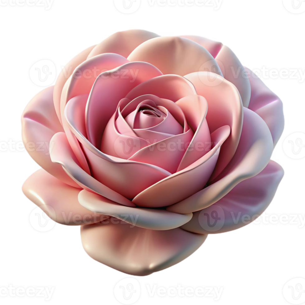 wonderful minimalist A close-up of a blooming rose, delicate petals, soft lighting, romantic detailed png