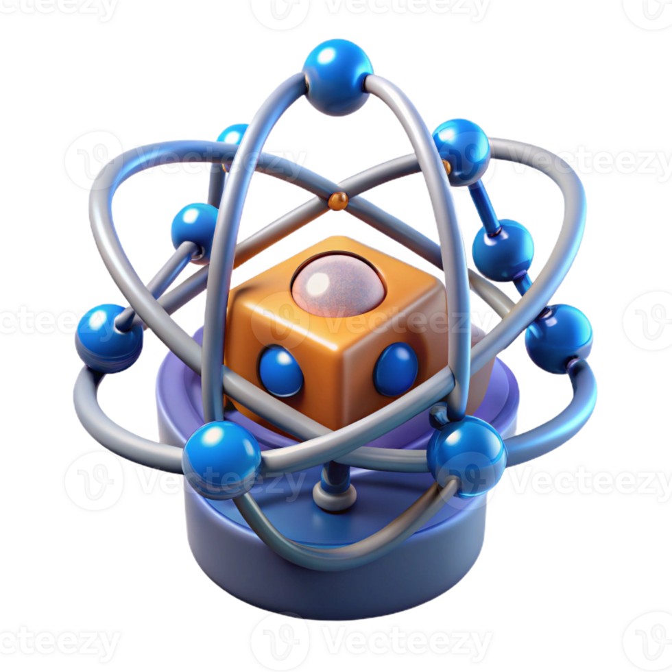 impressive artistic Microscopic view of a nanobot constructing a building atom by atom, intricate detail, glowing energy fields 4K png