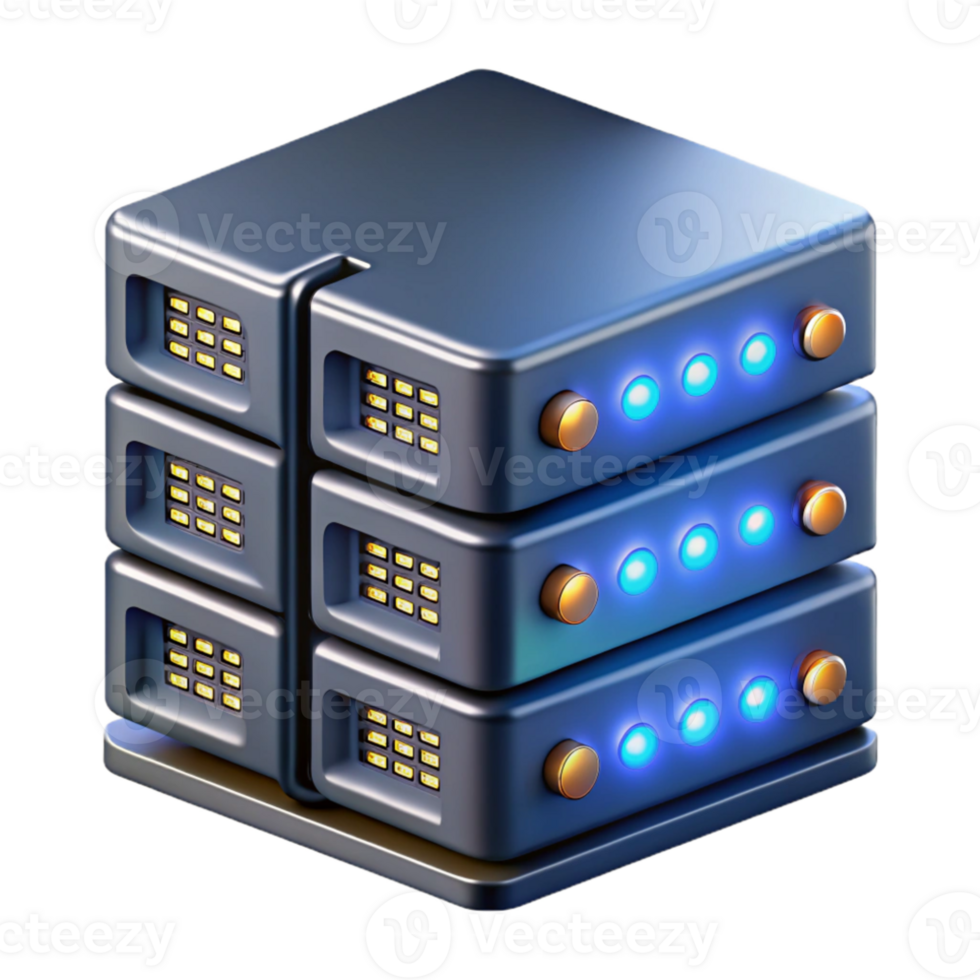 elegant traditional A highly detailed rendering of a server rack, blinking lights and intricate wiring visible, lit by a cool, data center light. Photorealistic style high quality png