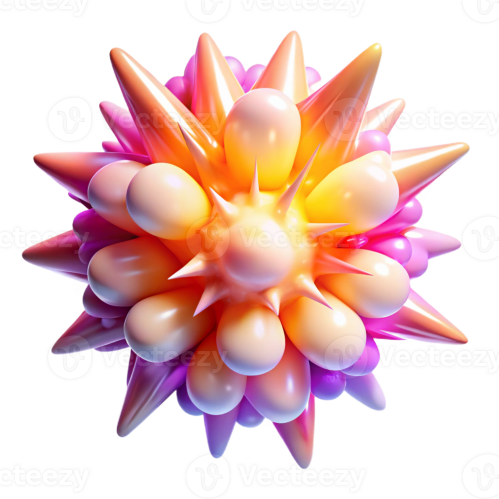 serene creative A chaotic explosion of vibrant, contrasting hues, lit by a blinding flash of white light, in an Abstract Expressionist style premium png