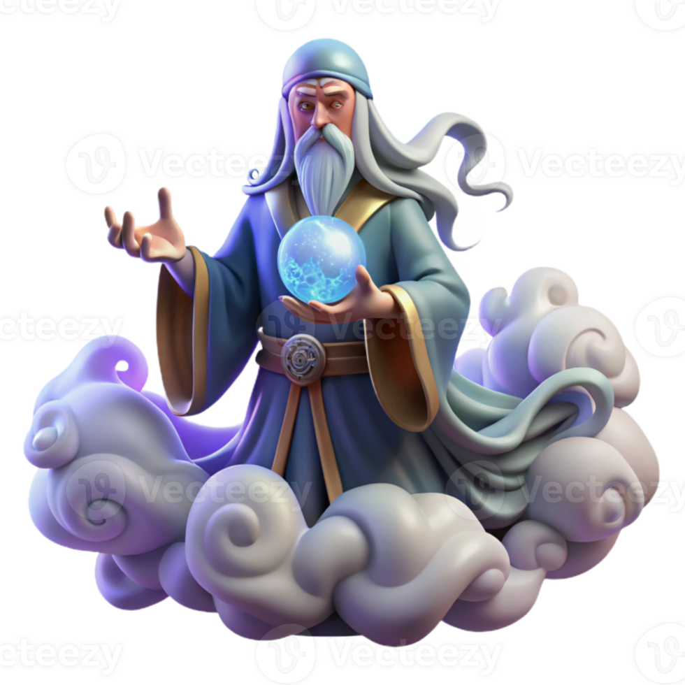 beautiful creative A wise oracle, surrounded by swirling mists and cryptic symbols, holding a glowing crystal ball, mystical lighting, fantasy art style original png