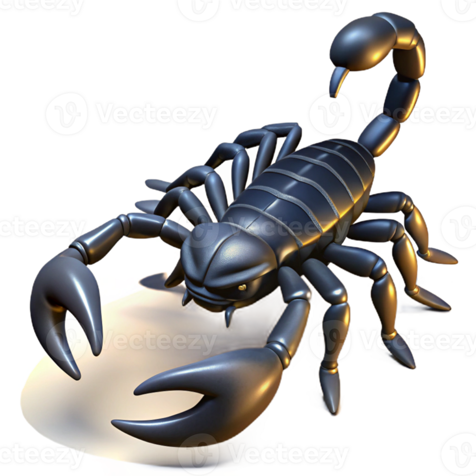 stunning classic A scorpion lurking in the shadows, dramatic lighting, ominous mood genuine png