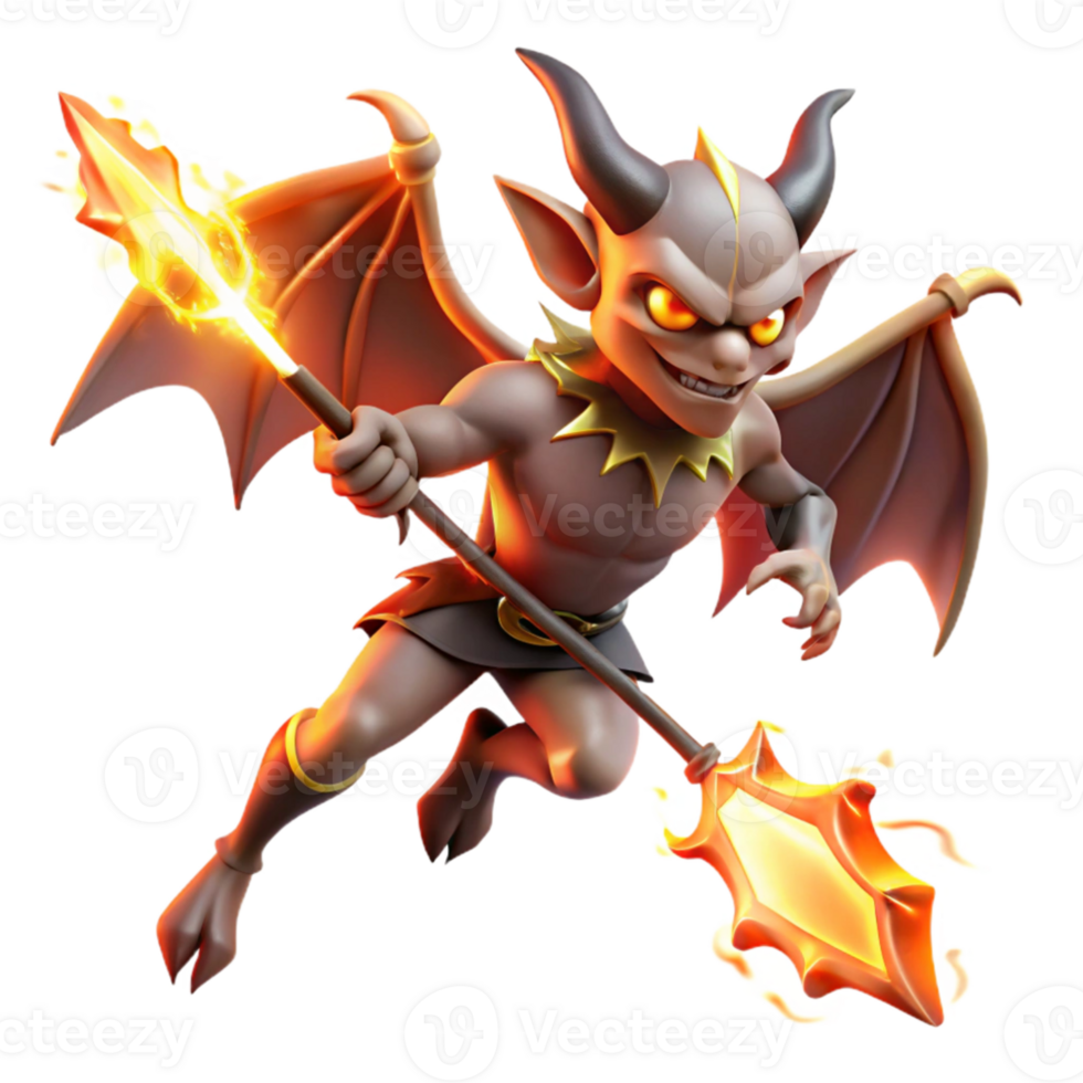 beautiful artistic A vengeful Fury with bat-like wings and fiery whips, pursuing a fleeing soul, illuminated by flashes of lightning. Mannerist style high resolution png