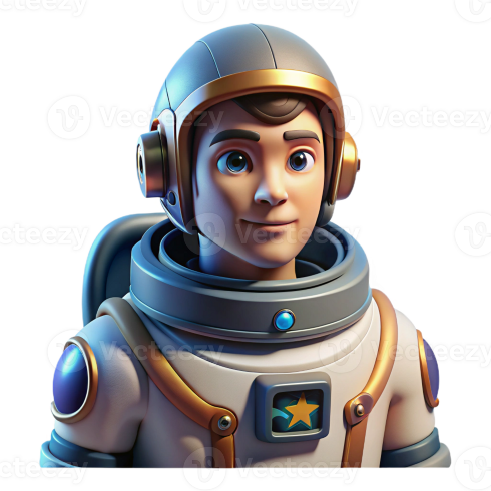 vibrant traditional Portrait of a stoic astronaut with a reflective visor, intricate spacesuit details, and a distant gaze, lit by the cold light of distant stars high quality png