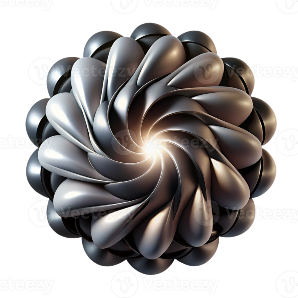 stunning contemporary A pulsating, rhythmic pattern of light and shadow, rendered in black and white, illuminated by a strobe-like effect, in a Kinetic Art style detailed png