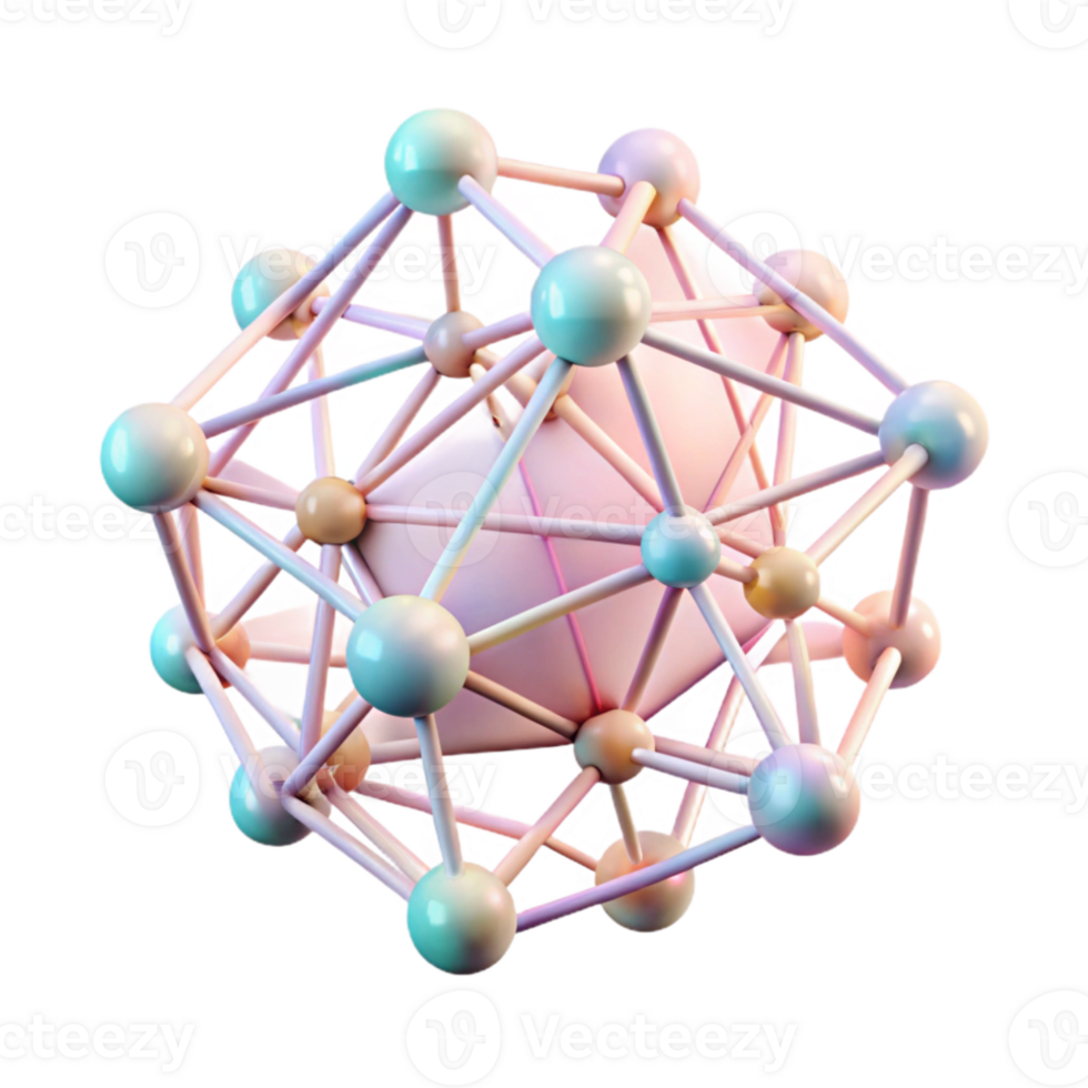 vibrant modern A delicate web of interconnected lines and dots, rendered in pastel hues, illuminated by a soft, diffused light, in a Pointillist style high quality png