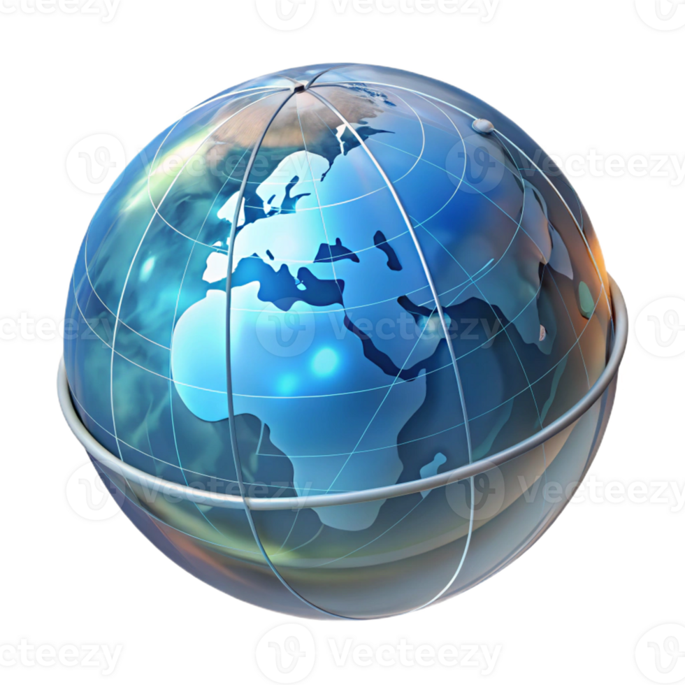 beautiful artistic A transparent, holographic projection of the Earth rotating slowly, displaying real-time weather patterns, lit by a dim, ambient glow detailed png