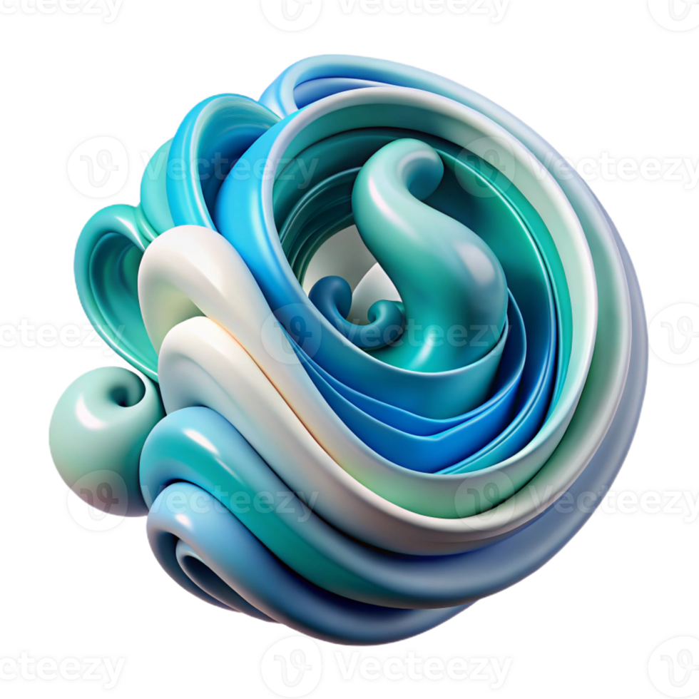 elegant classic An abstract representation of underwater currents and waves, swirling, flowing lines and colors, dynamic, abstract art style, 4K png