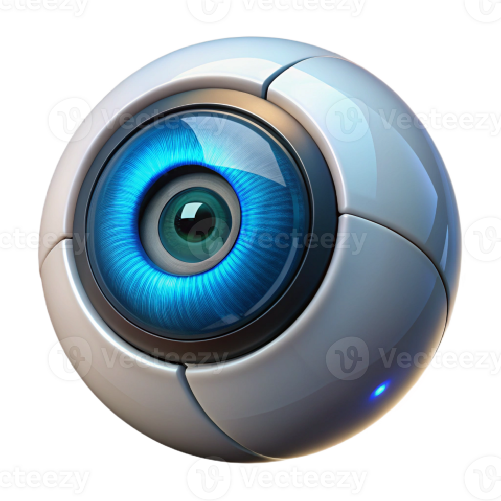 extraordinary traditional A close-up of a robotic eye, intricate details visible in the iris and lens, illuminated by a bright, white light. Photorealistic style high resolution png