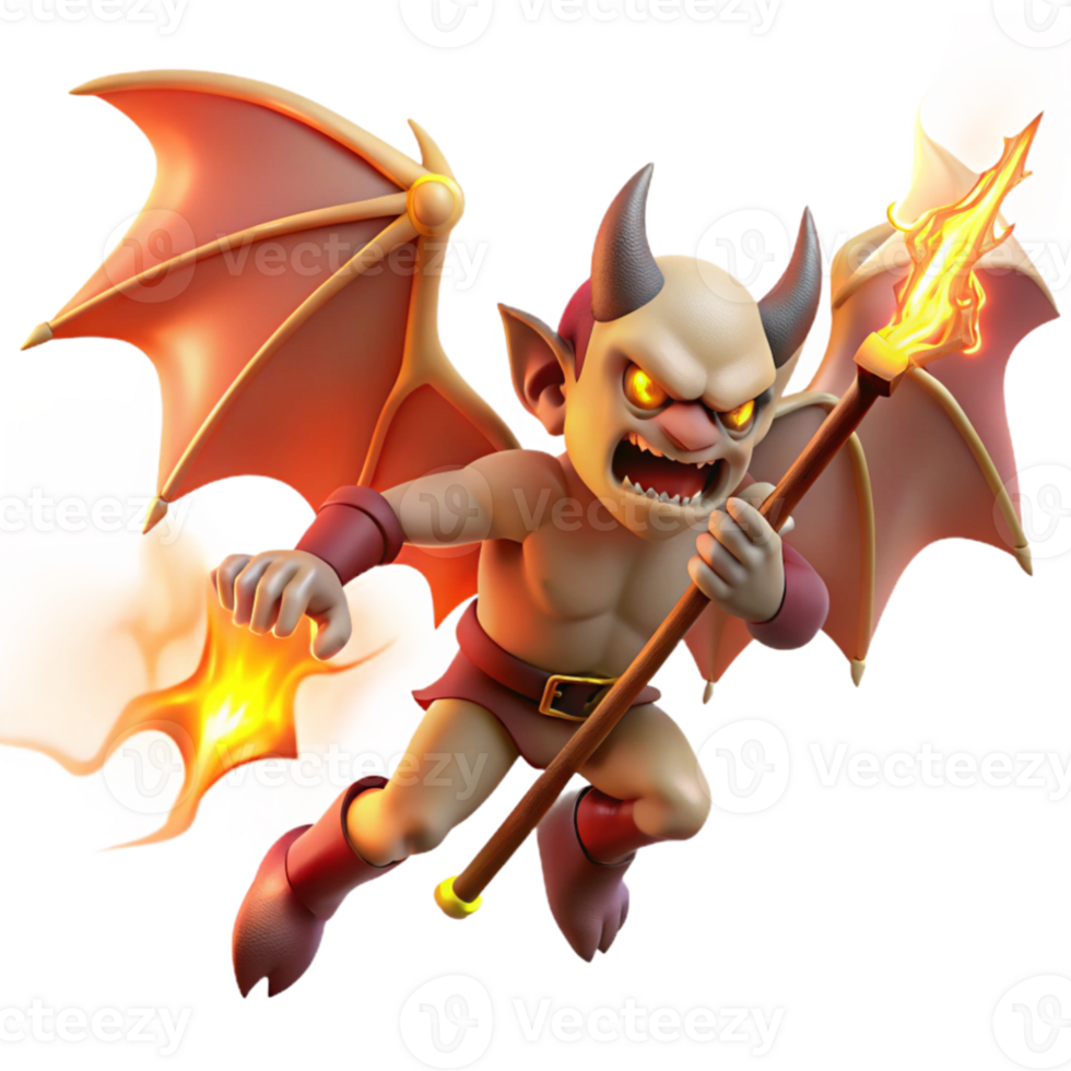 impressive contemporary A vengeful Fury with bat-like wings and fiery whips, pursuing a fleeing soul, illuminated by flashes of lightning. Mannerist style professional png