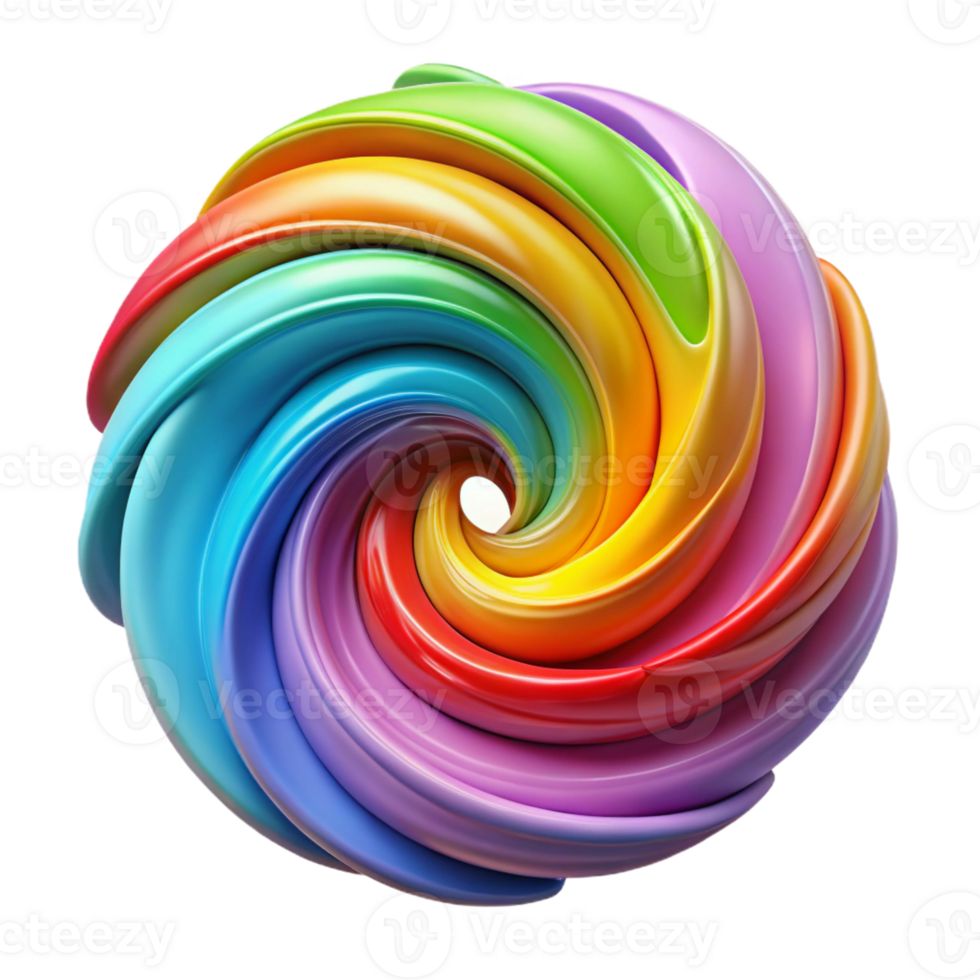 extraordinary creative A dynamic, swirling vortex of colorful paint strokes, with a bold, expressive feel, rendered in an abstract expressionist style high quality png
