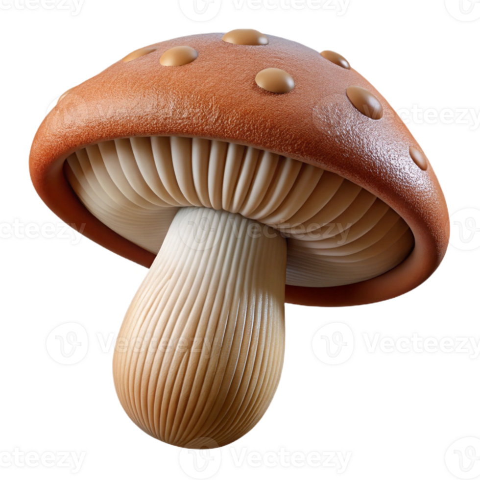 impressive contemporary A close-up of a mushroom cap, intricate details, textured, macro photography high resolution png