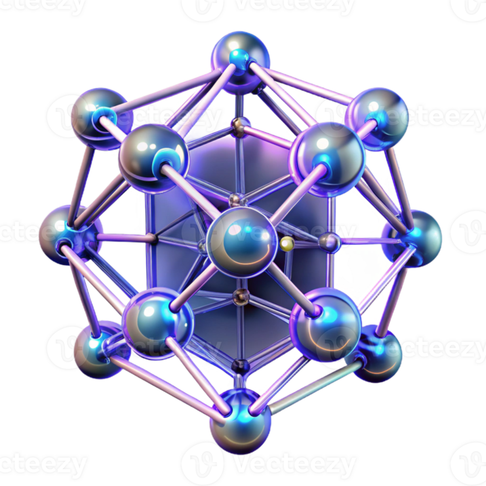 extraordinary abstract A complex network of interconnected lines and nodes, pulsing with energy and emitting a neon glow, in a futuristic, cyberpunk style premium png