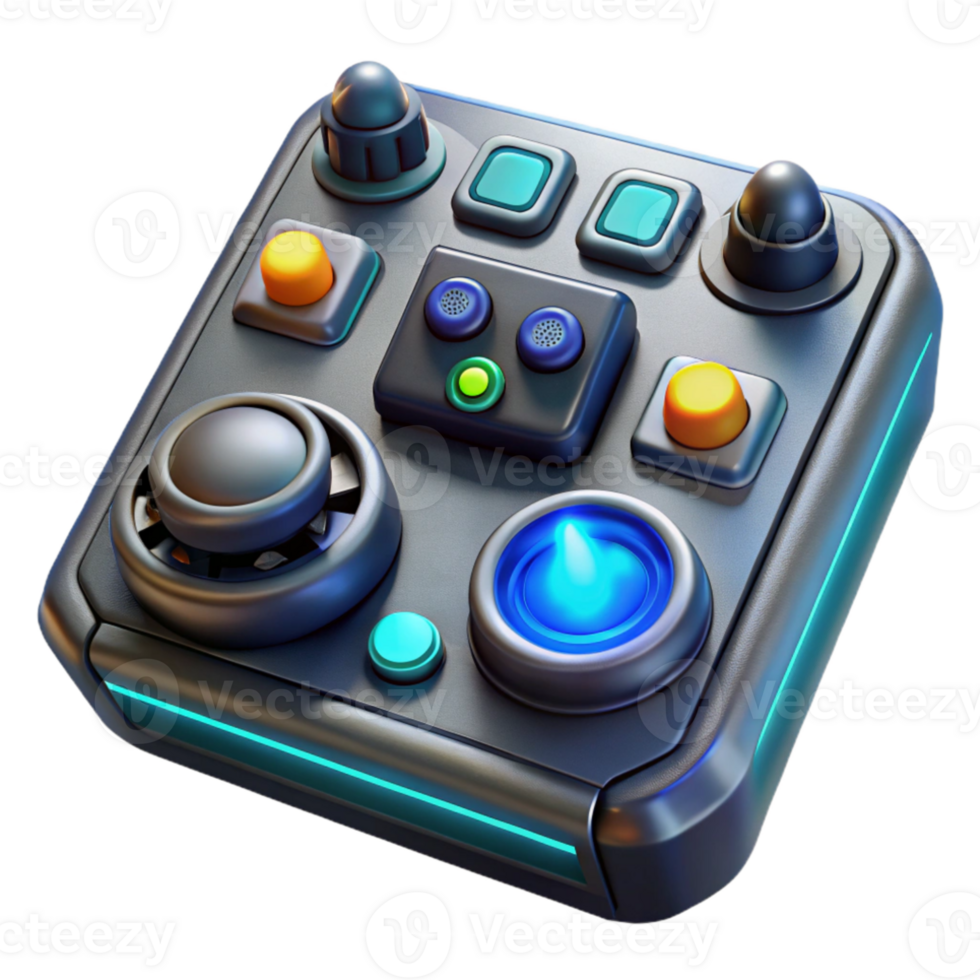 vibrant rustic A close-up of a futuristic control panel, glowing buttons and dials, intricate details high resolution png