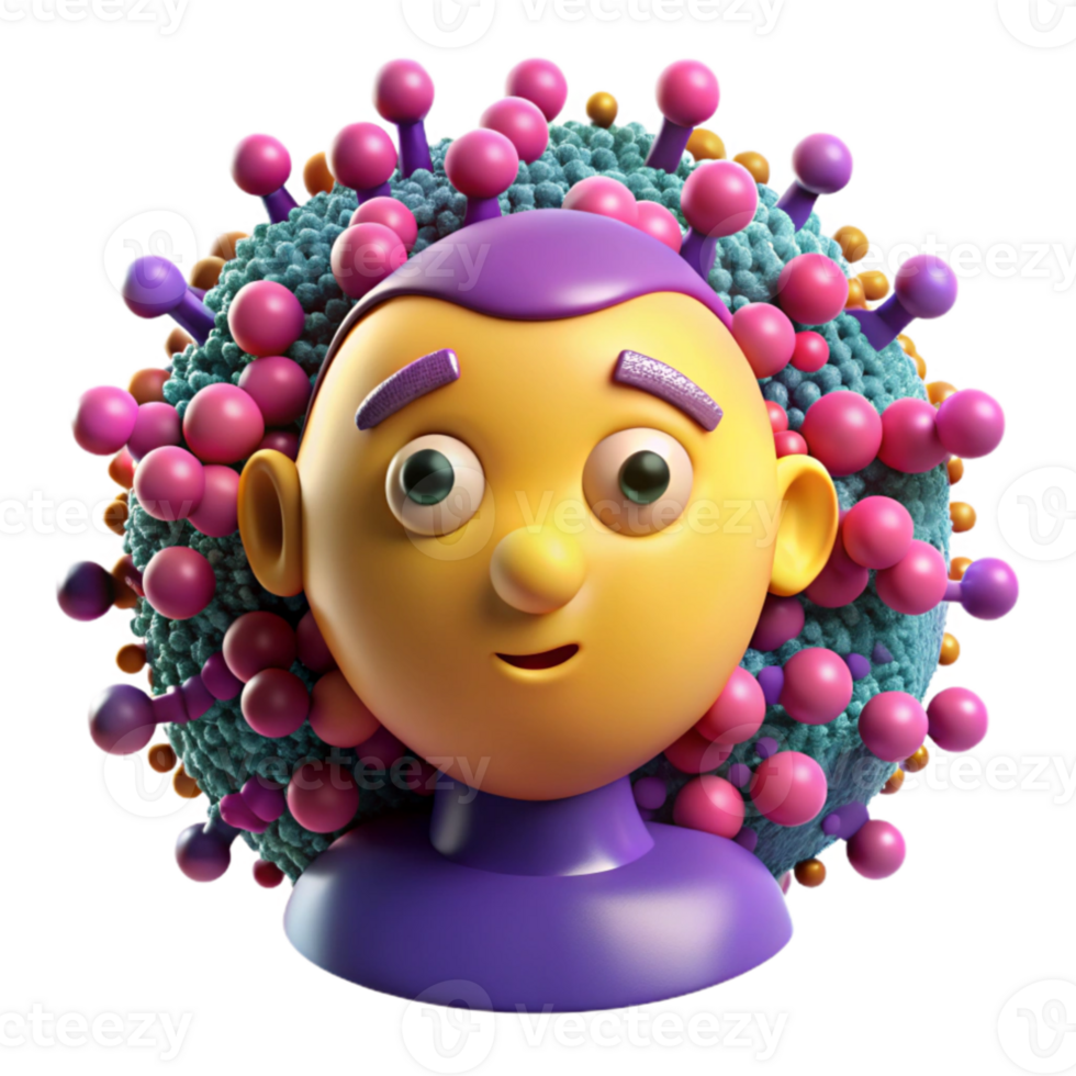 wonderful modern A swarm of nanobots forming a human face, microscopic detail, bright and colorful, abstract style 4K png