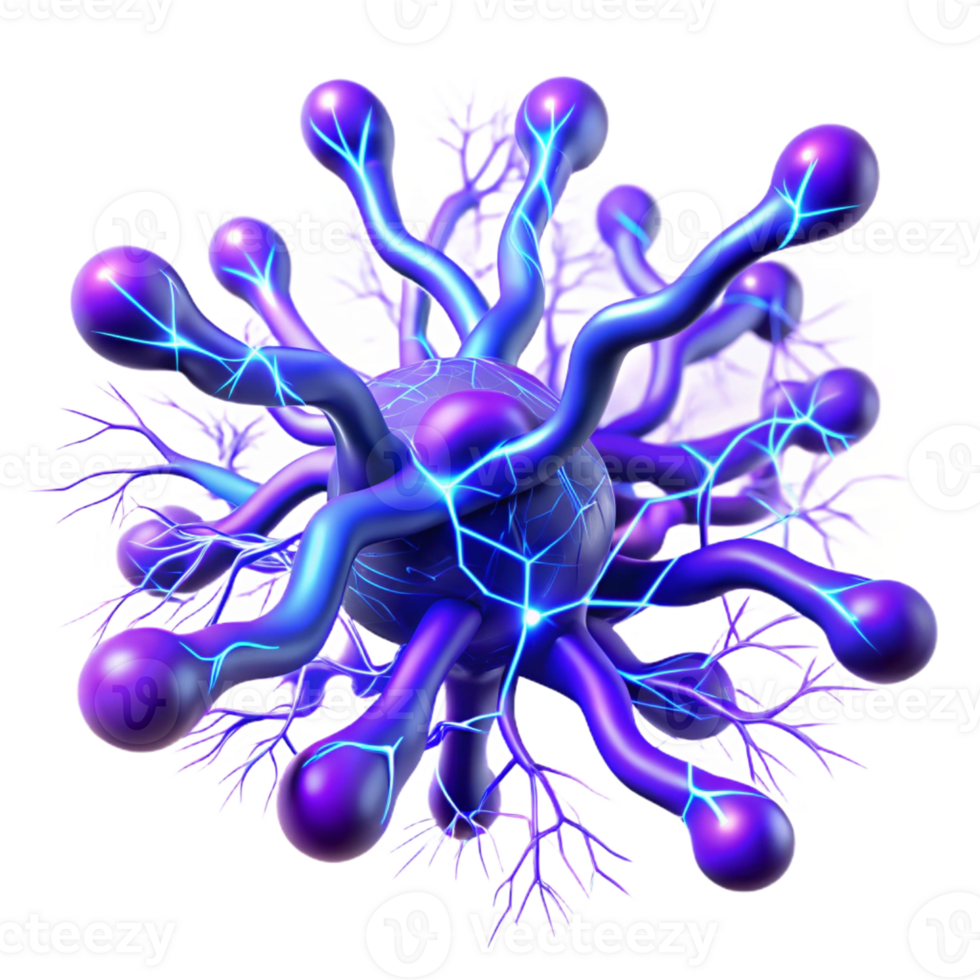 elegant traditional A network of branching, fractal lines, resembling lightning bolts, in electric blue and purple hues, with a powerful, energetic feel premium png