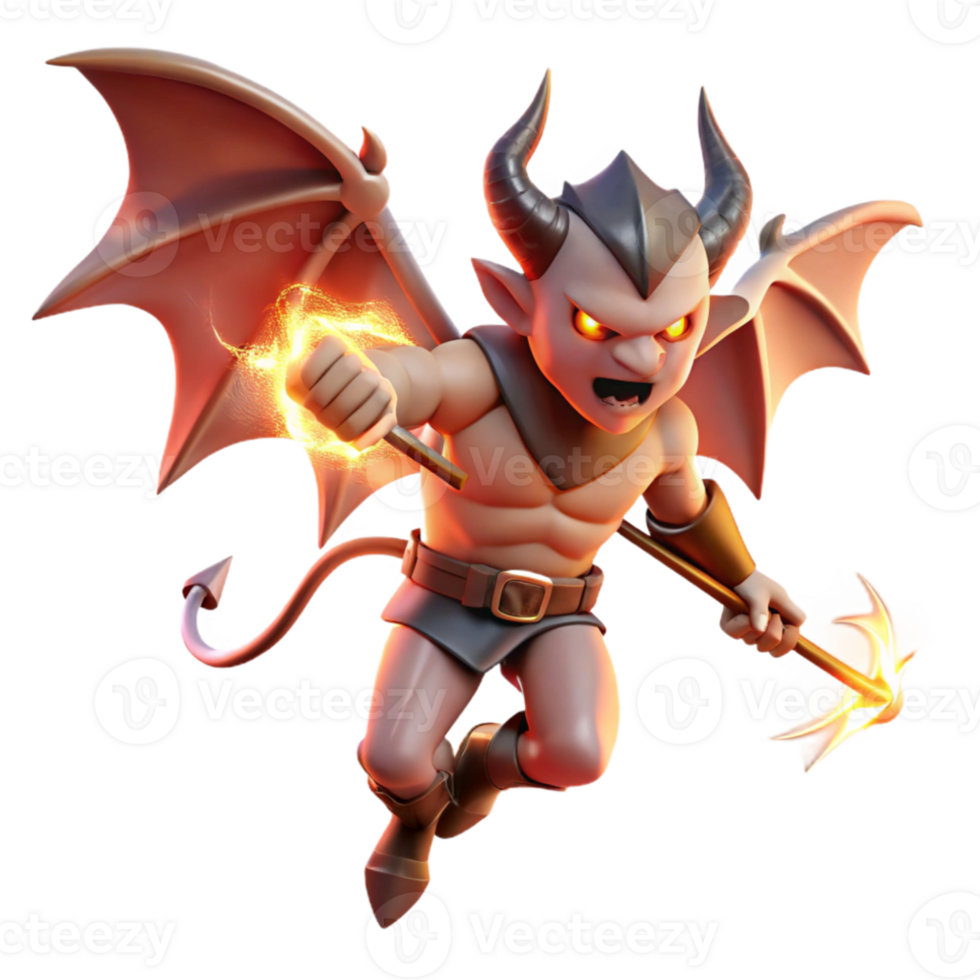 magnificent classic A vengeful Fury with bat-like wings and fiery whips, pursuing a fleeing soul, illuminated by flashes of lightning. Mannerist style genuine png