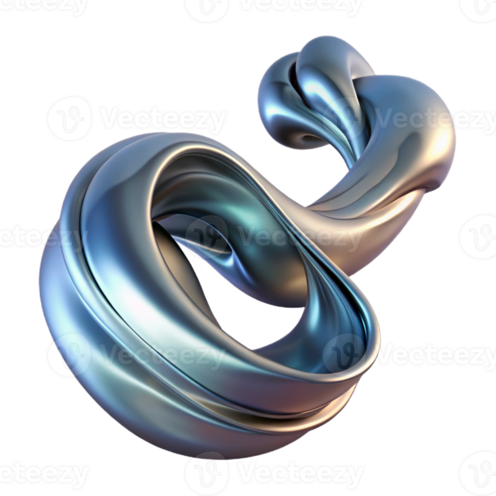 stunning artistic Flowing ribbons of liquid mercury, reflecting a dim, ambient light, in a Surrealist style professional png