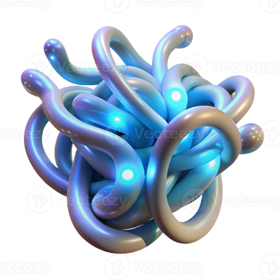 stunning artistic Intertwined, bioluminescent tendrils, emitting a pulsating, otherworldly glow, in a Bio-Art style exclusive png