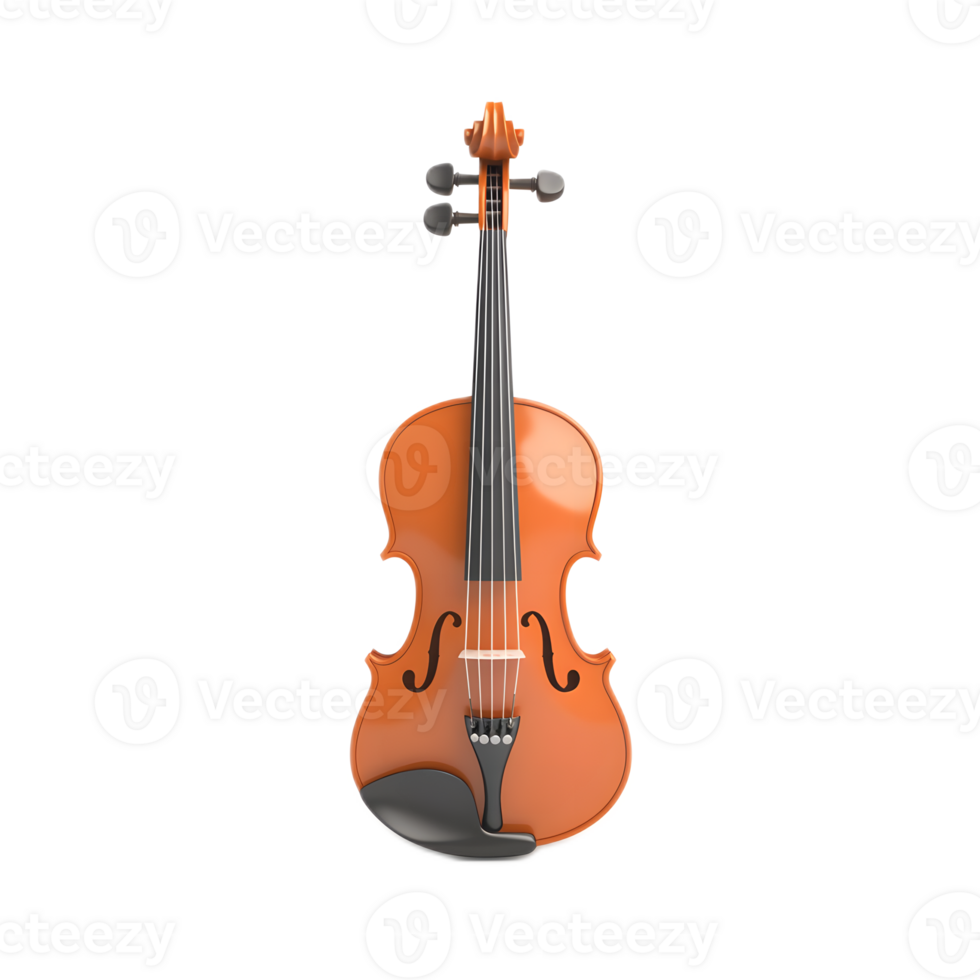 Elegant Wooden Stringed Musical Instrument Representing the Beauty of Classical Music and Performance png
