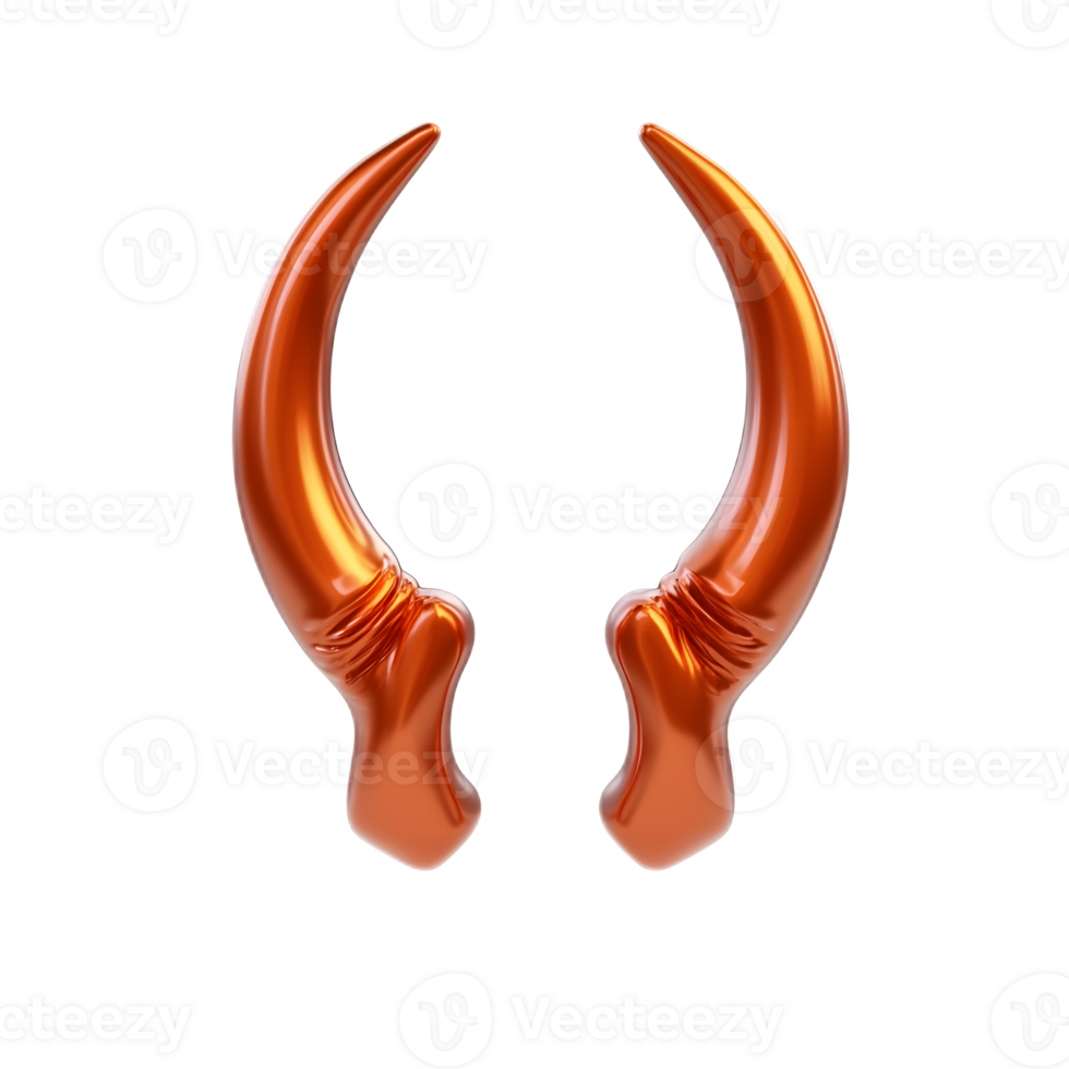 Captivating 3D Render of the Iconic Sign of the Horns Gesture against Bright White Background png