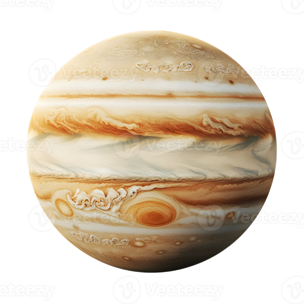 Captivating Image of Jupiter s Iconic Great Red Spot png
