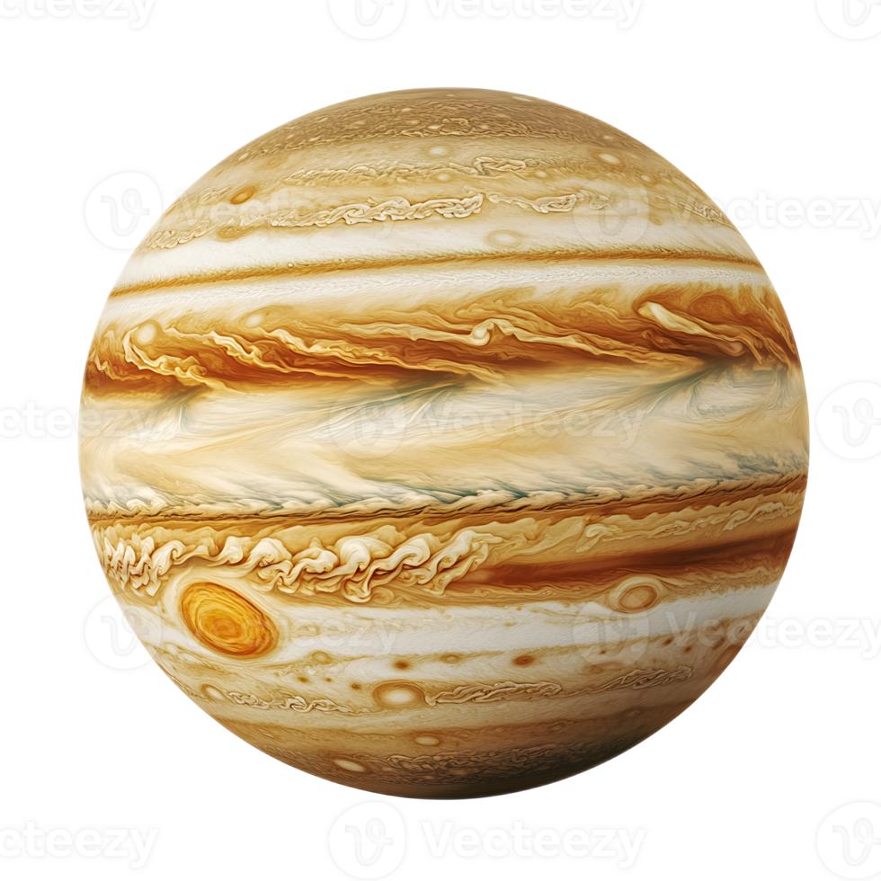 Colorful Gaseous Swirls of Jupiter s Mighty Atmosphere png