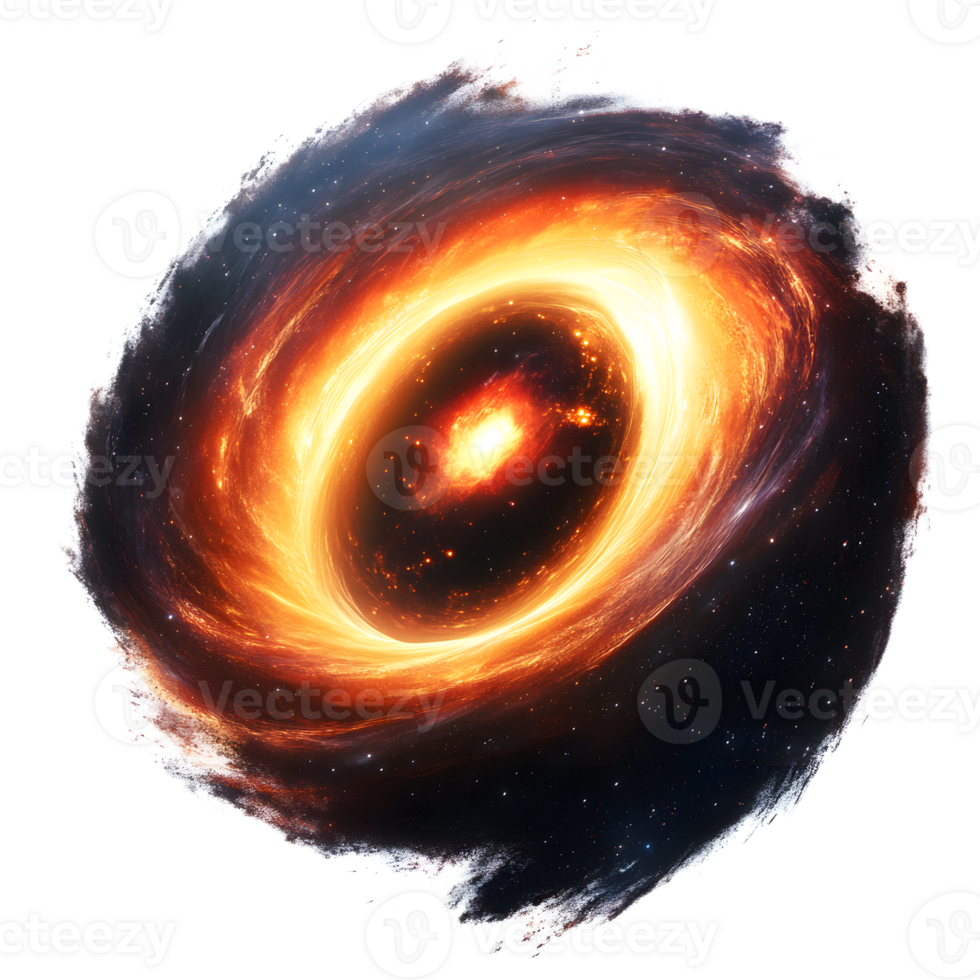 Captivating Vortex of a Black Hole s Accretion Disk in the Vastness of Space png